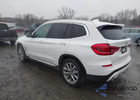 2019 BMW X3 xDrive30I z USA, uszkodzony, nr VIN 5UXTR9C56KLE11355